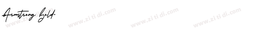 Armstrong Bold字体转换